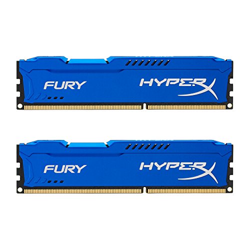 【城北SC:1355】キングストン Kingston デスクトップ オーバークロックPC用メモリ DDR3-1866 (PC3-15000) 8GBx2枚 HyperX FURY CL10 1.5V Non-ECC D