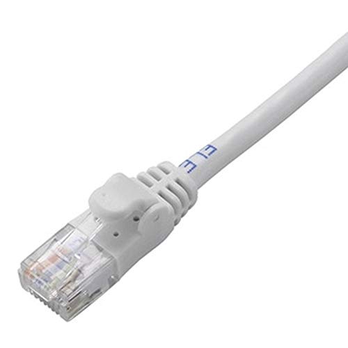 【城北SC:1757】エレコム LANケーブル 5m 爪折れ防止コネクタ CAT6準拠 ホワイト LD-GPN/WH5