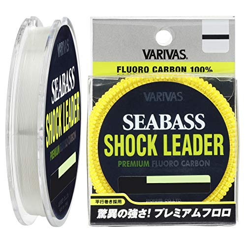 【有明倉庫:2683】VARIVAS(バリバス) ショックリーダー シーバス フロロカーボン 30m 15kg 30lb ナチュラル