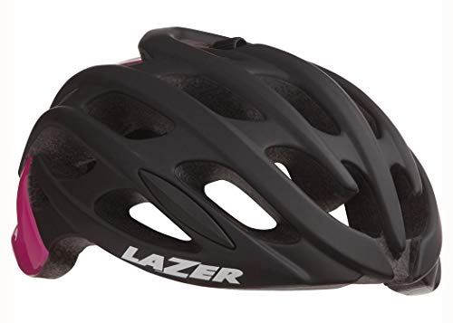 【城北SC:3191】LAZER(レーザー) ヘルメット Blade+ AF アジアンフィットモデル R2LA866400X マットブラック/ピンク S(52-56cm)