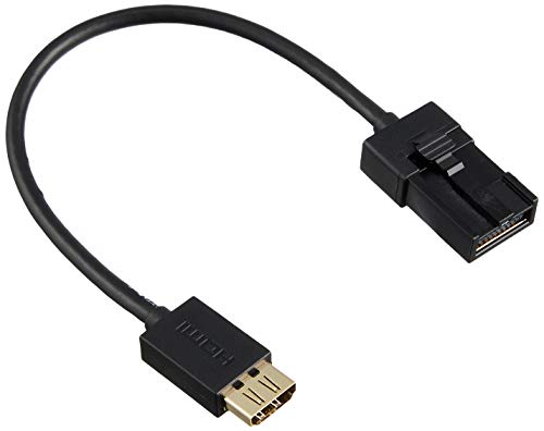 【有明倉庫:3415】アルパイン(ALPINE) HDMI Type E to A変換ケーブル (純正カーナビ映像出力用) KCU-610HE