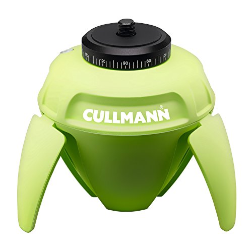 【有明倉庫:3787】CULLMANN 回転台 SMARTpano360 三脚取付可 グリーン CU-50221