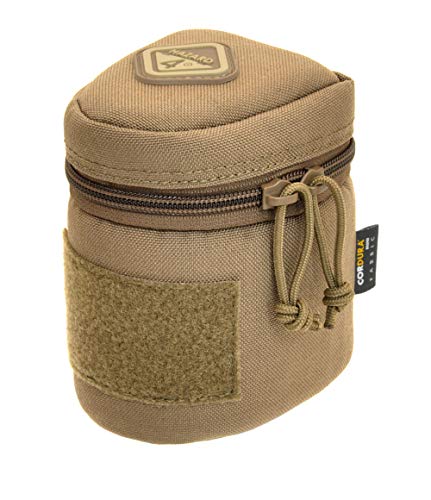 【有明倉庫:3853】HAZARD4 レンズケース Jelly Roll (Small) - small padded molle lens case (Coyote)JLR-35-CYT