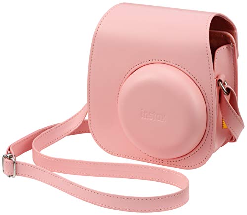 【城北SC:3953】富士フイルム"チェキ"instax mini 11 カメラケース ピンク INS MINI11 CAMERA CASE PINK