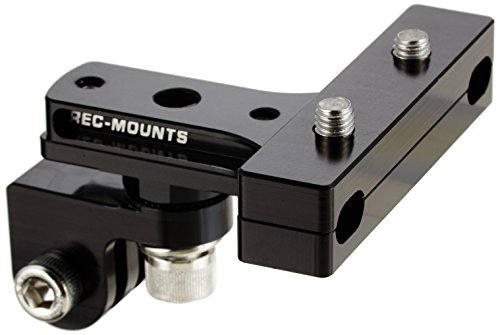 【有明倉庫:4075】REC-MOUNTS 回転式サドルレールマウント タイプ1 Rotary Saddle Rail Mount for GoPro(ゴープロ)HEROシリーズ用 側方 後方撮