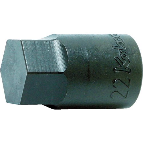 【柏倉庫:4515】コーケン 1/2(12.7mm)SQ. ヘックスビットソケット 全長43mm 22mm 4012M.43-22