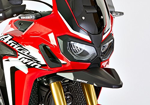 【柏倉庫:5931】BODYSTYLE ビーク エクステンション HONDA CRF1000L Africa Twin 2016-2018 / CRF1000L Africa Twin Adventure Sports 2018 マットブラック